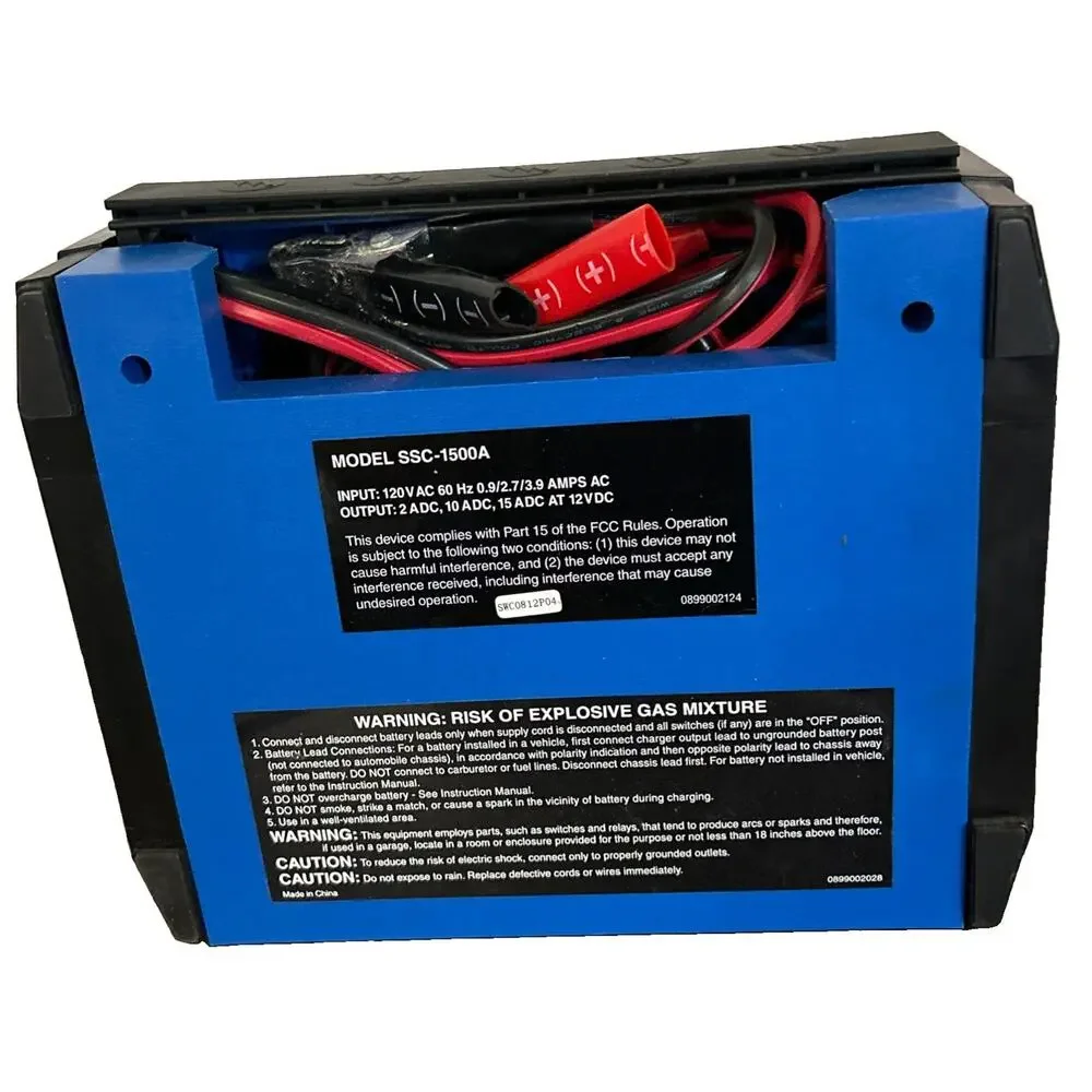 Schumacher SSC-1500A 6V/12V Ship ‘N Shore Auto & Marine Battery Charger Open Box